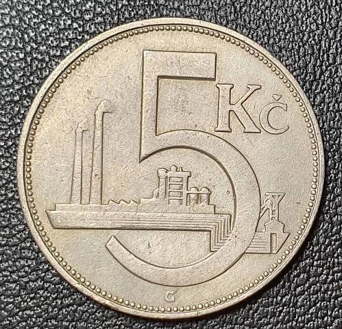 5 Kč 1926 - TOP STAV vyšší cena v katalogu, skvělá investice - Numismatika