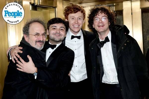 Robert Smigel, John Higgins, Ben Marshall, and Martin Herlihy attend SNL50: The Anniversary Special on February 16, 2025 in New York City.