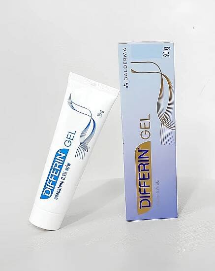 Differin Gel 30g - Acne Retinoid Treatment 0.1%