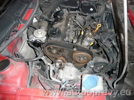 Výměna rozvodů a vodní pumpy – Octavia I TDI 81kW - www.autoopravy.eu