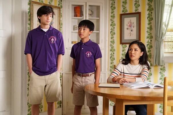 Huangovi v Americe - College - Z filmu - Forrest Wheeler, Ian Chen, Constance Wu