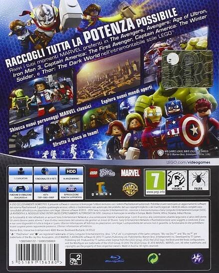 Lego Marvel's Avengers PS4