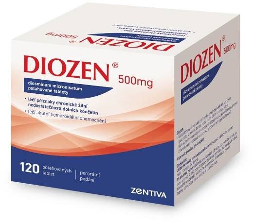DIOZEN 500 mg 120 tablet