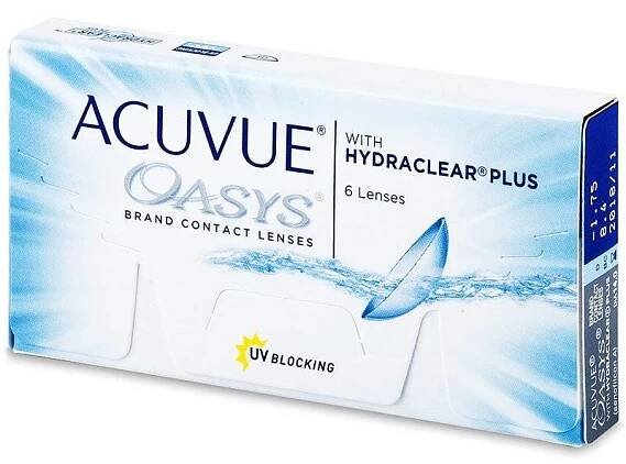 ACUVUE OASYS with Hydraclear Plus 6 čoček od 447 Kč