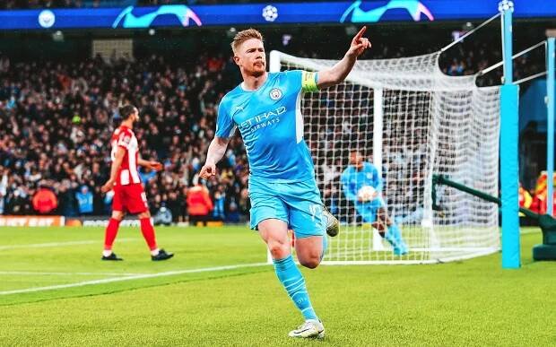 Manchester City zdolal Atlético Madrid díky De Bruyneově trefě