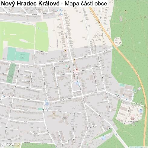 Nový Hradec Králové - mapy | Kurzy.cz