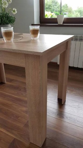 STŮL KUCHYŇSKÁ LAVICE DO JÍDELNY OBÝVACÍHO POKOJE DŘEVĚNÝ ELEGANTNÍ SONOMA Hloubka nábytku 110 cm