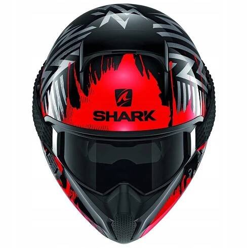 SHARK VANCORE 2 Motocyklová Přilba na motorku Chopper Černo-červená vel. XL Typ integrální/celoobličejové