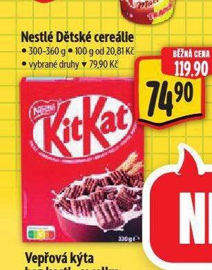NESTLÉ DĚTSKÉ CEREÁLIE