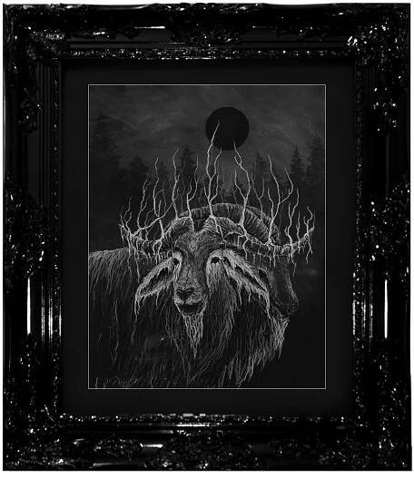 Dylan Garrett Smith Black The Abomination of Abominations Framed.jpg