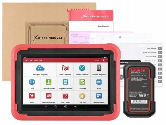 LAUNCH X-431 PROS V5.0 2025 24 msc aktualizace Canfd Doip Dealer PL EAN (GTIN) 6927135002768