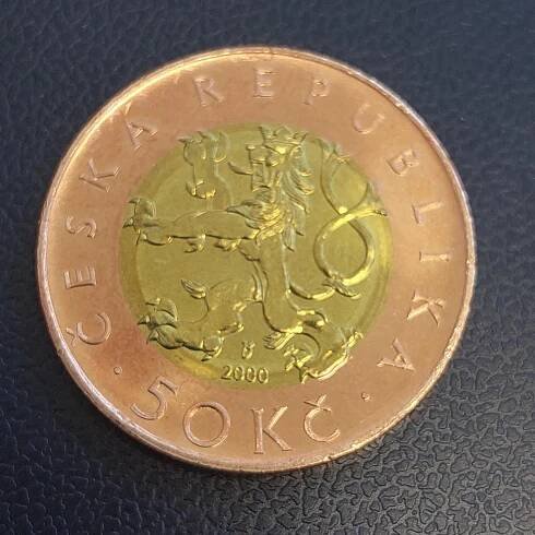 50 KČ / Korun 2000 Vzácná / Pouze v sadě
