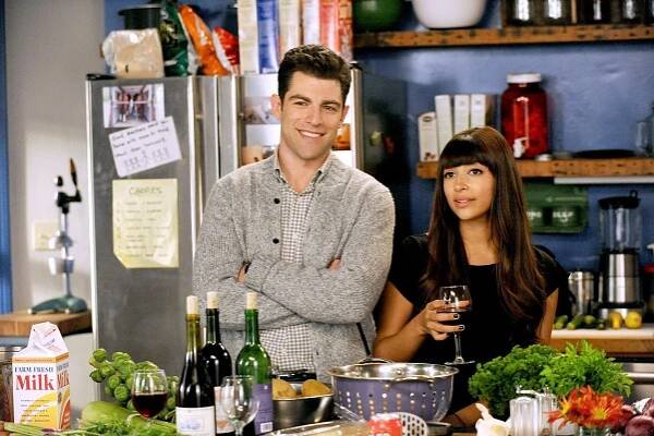 Nová holka - Rodiče - Z filmu - Max Greenfield, Hannah Simone