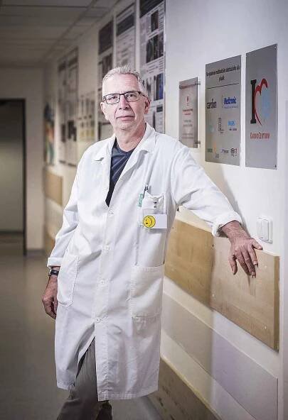 Prof. MUDr. Petr Neužil, CSc., FESC, primář Kardiologického oddělení pražské nemocnice Na Homolce.