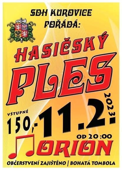 Hasičský ples v Kurovicích