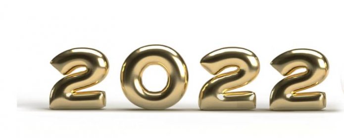 new year 2022 ballon 3d text png download