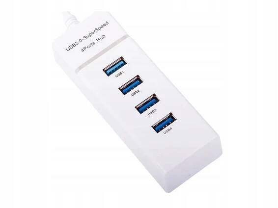 Rozbočovač usb 3.0 portů 4 portový rozbočovací adaptér adaptér Stav balení originální