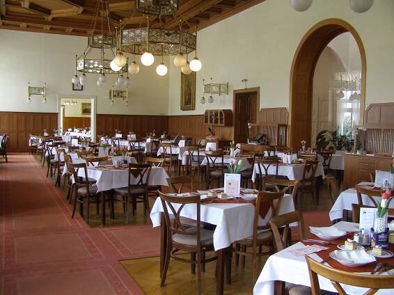 Restaurace 1837 a Denní bar v sanatoriu Priessnitz - Turistický informační portál Olomouckého kraje