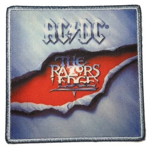 Official Band Merch | AC/DC - The Razors Edge Album Cover Sew On Printed Patch