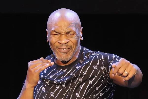 Former heavyweight boxing champion Mike Tyson
