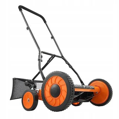 VEVOR Bubnová sekačka 35-62 mm S 5 čepelemi Snížené fyzické zatížení Šířka řezu 45 cm