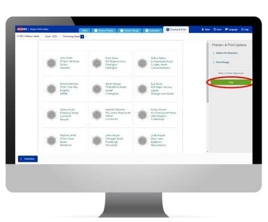Stolní počítač se softwarem Design & Print