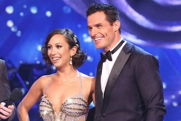 Antonio Sabato and Cheryl Burke
