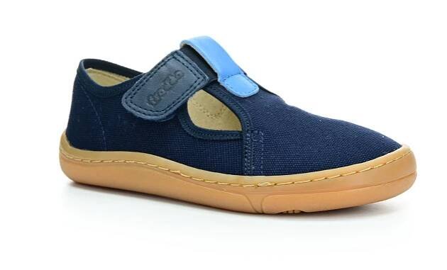 Froddo Barefoot Canvas G1700380 tmavě modré