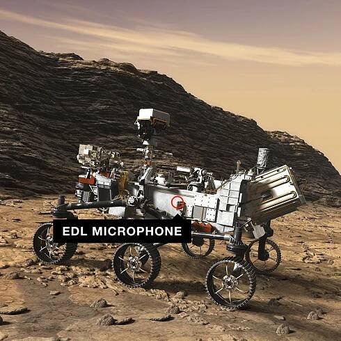 Hear Mars rover Perseverance whir as it cruises toward the Red Planet