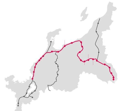 New Golden Route – Tokyo-Osaka via Hokuriku