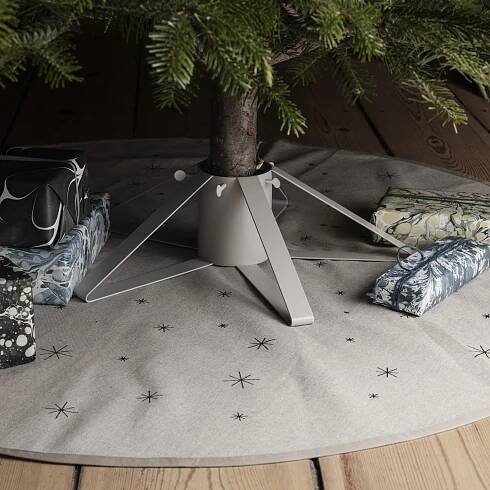 Podložka pod vánoční stromek Black Star Ø 120 cm