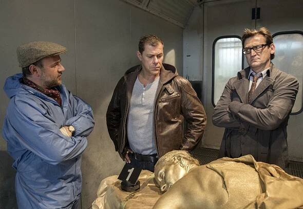 Vraždy na severu - Goldfinger - Z filmu - Christoph Tomanek, Sven Martinek, Ingo Naujoks