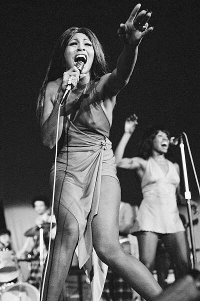 Tina Turner Performs At Wembley, London, 3Rd November 1972.