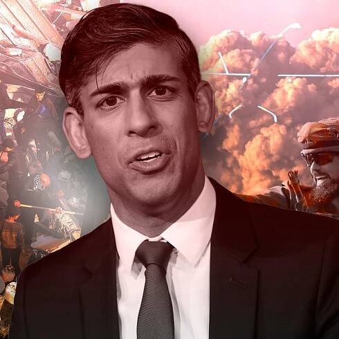 Rishi Sunak piles pressure on Israel for ‘sustainable ceasefire’ as he says too many have died in Gaza