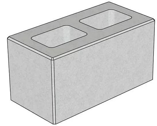 CSBLOK 20 hladká šedá 40x20x20/60ks