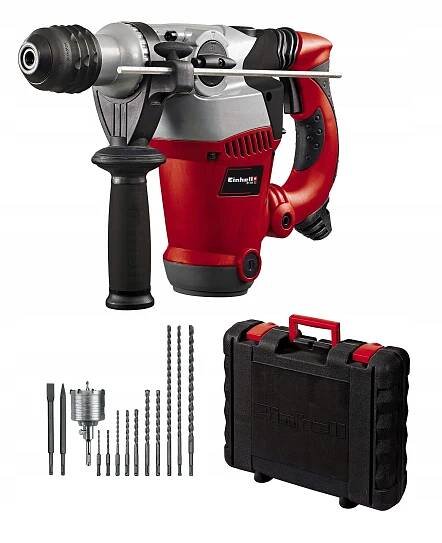 EINHELL Sada vrtacích kladiv 1250W 3 funkce SDS-plus Kufa a vrtáky