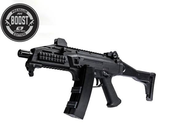 ASG CZ Scorpion EVO 3 A1 Ultimate BOOST - Černá - ProAirSoft.cz