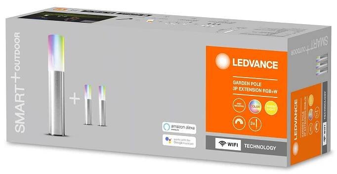 Ledvance - SADA 3x LED RGBW Rozšiřovací sada venkovní lampy SMART+ MINI 3xLED/3,1W/230V IP65 Wi-Fi