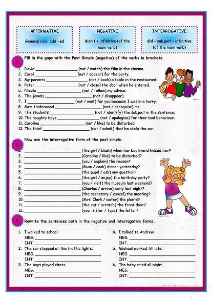 a printable worksheet for children's english speaking and spelling practice sheets