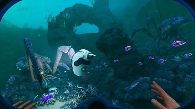 Subnautica 2; screenshot: krab
