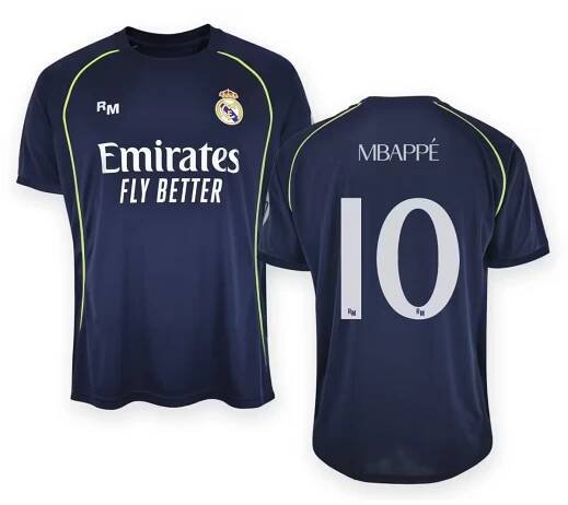Real Madrid Kylian Mbappé dres detský (2025-2026) vonkajší - oficiálna replika