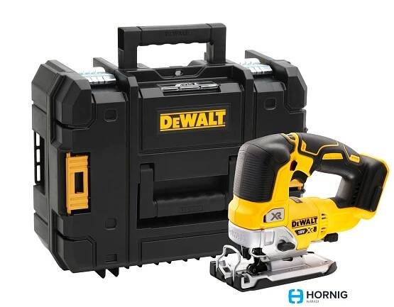 DeWalt DCS334NT aku přímočará pila 18V bez baterie, zdvih 26mm, max.prořez 135mm, TSTAK kufr