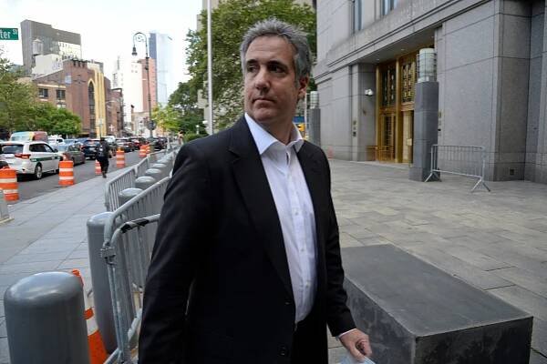 Michael Cohen Meets With Prosecutors About Hush Money Paid to Stormy Daniels