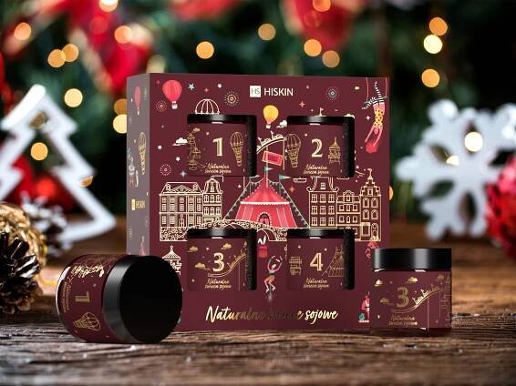 HiSkin Christmas Mix (candles/4x100 ml) - Sada čtyř vínových svíček