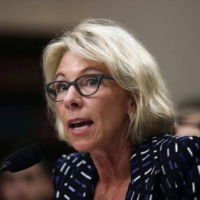 Betsy DeVos Meeting With Men’s Rights Activists About Campus Rape Is a Travesty