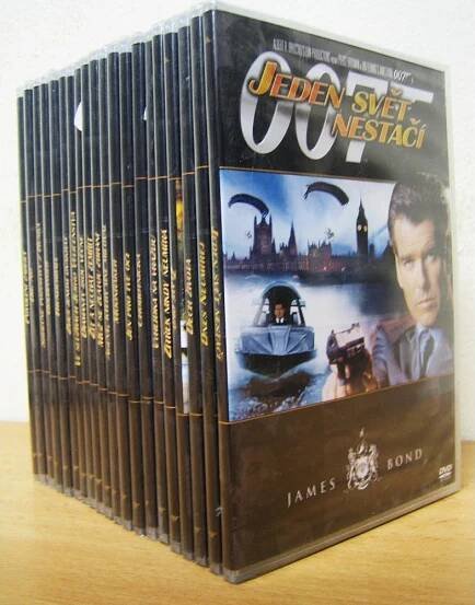 DVD Kolekce James Bond 007 20 disků