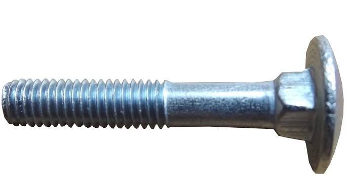 Šroub vratový M5x30 ZB DIN 603 4.8
