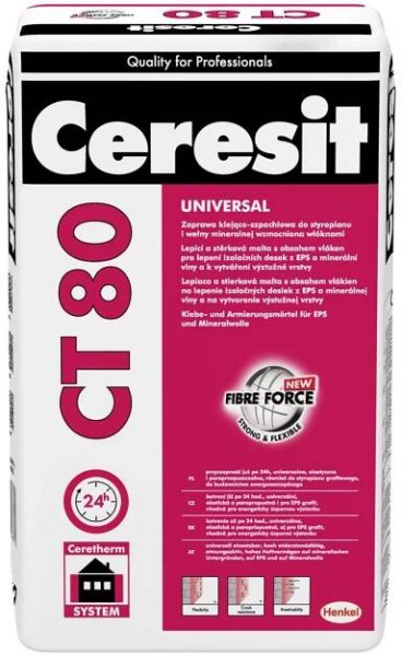 Ceresit CT 80 univerzální lepicí a stěrková malta 25 kg