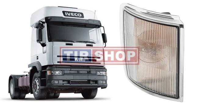Signální žárovka / směrovka pravá Iveco EuroTech EuroStar 1991-2002, s paticí