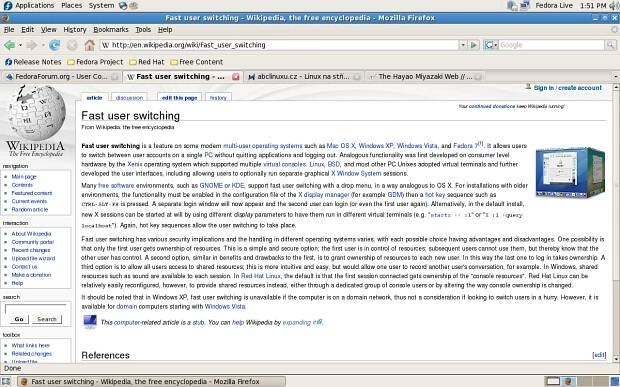 Fedora 7 (Moonshine)